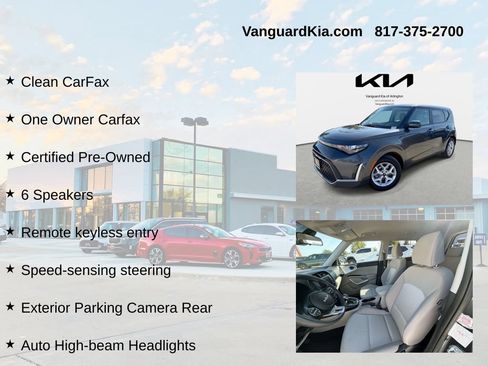 Certified 2025 Kia Soul LX w/ LX Technology Package FWD image 6