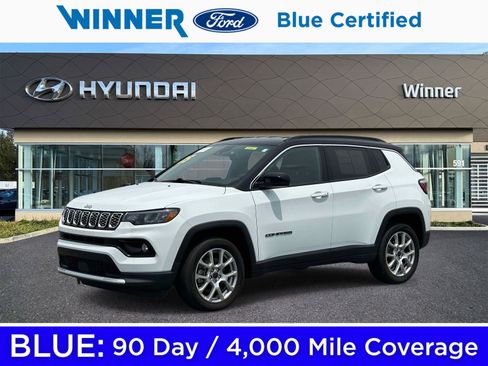Used 2025 Jeep Compass Limited AWD/4WD image 1