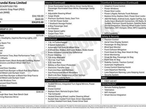 New 2026 Hyundai Kona Limited image 4