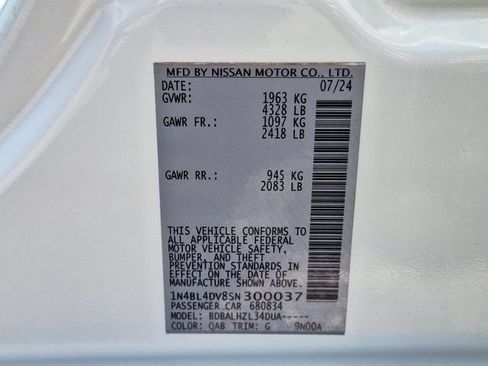 Used 2025 Nissan Altima 2.5 SV FWD image 28