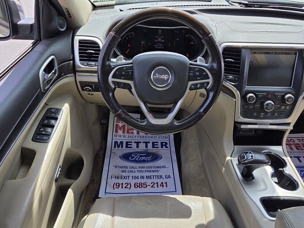 Used 2014 Jeep Grand Cherokee Overland w/ Advanced Technology Group RWD image 7