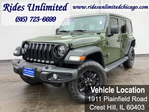 Used 2021 Jeep Wrangler Willys image 2