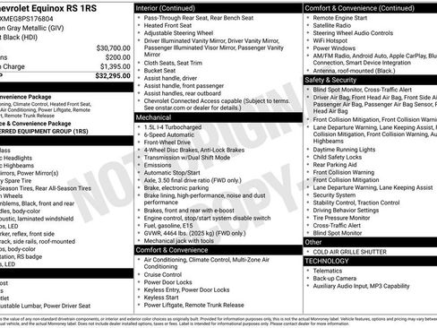 Used 2023 Chevrolet Equinox RS image 12