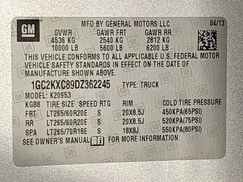 Used 2013 Chevrolet Silverado 2500 LT w/ Interior Plus Package AWD/4WD image 49
