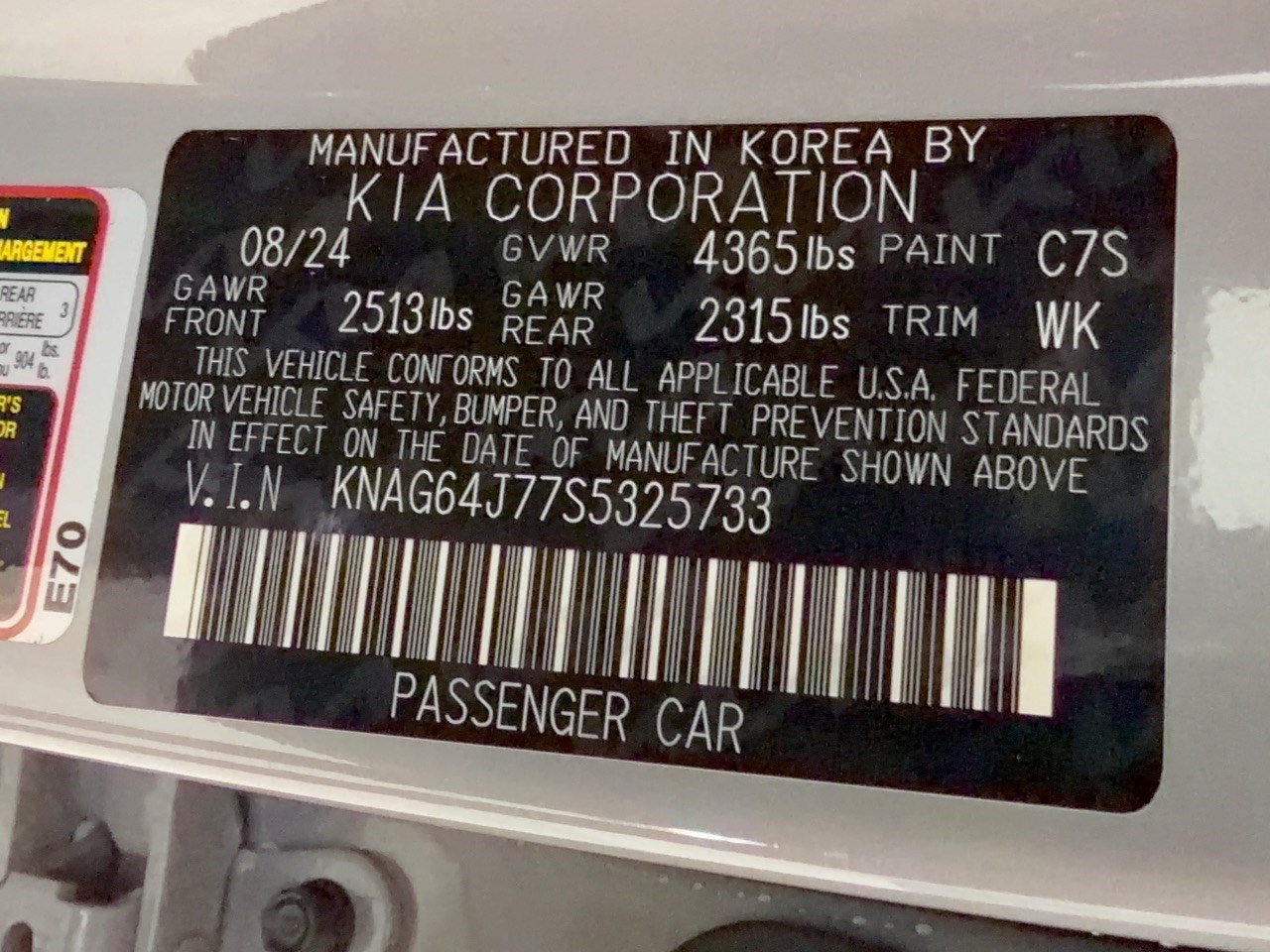 Used 2025 Kia K5 GT-Line w/ GT-Line Premium Package FWD image 12
