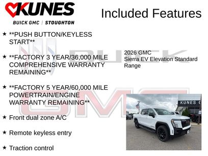New 2026 GMC Sierra EV Elevation