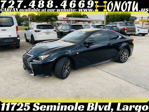 Used 2015 Lexus RC 350 w/ F Sport w/Summer Tires RWD image 5