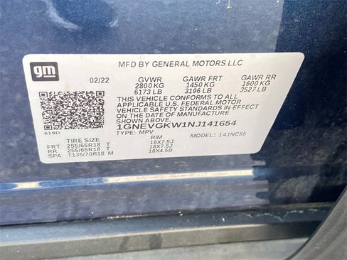 Used 2022 Chevrolet Traverse LT image 26