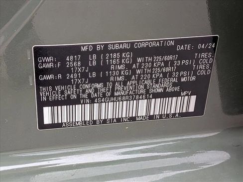 Used 2024 Subaru Crosstrek 2.5i Wilderness w/ Crosstrek Mirror Package image 23