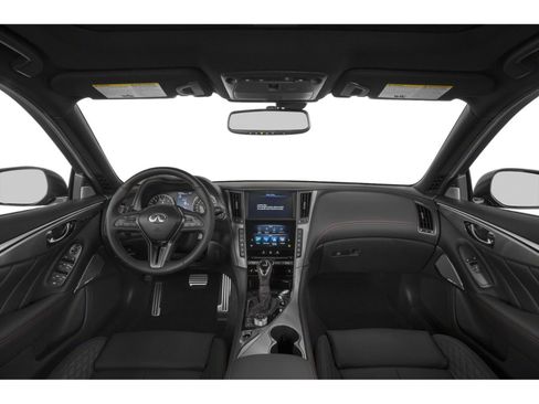 Used 2018 INFINITI Q50 Red Sport 400 w/ Sensory Package (Sport) image 57