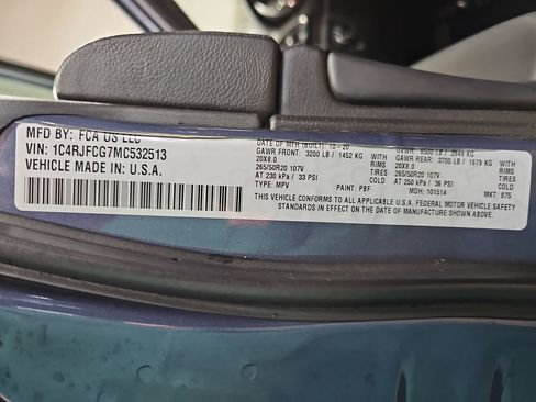 Used 2021 Jeep Grand Cherokee High Altitude image 35