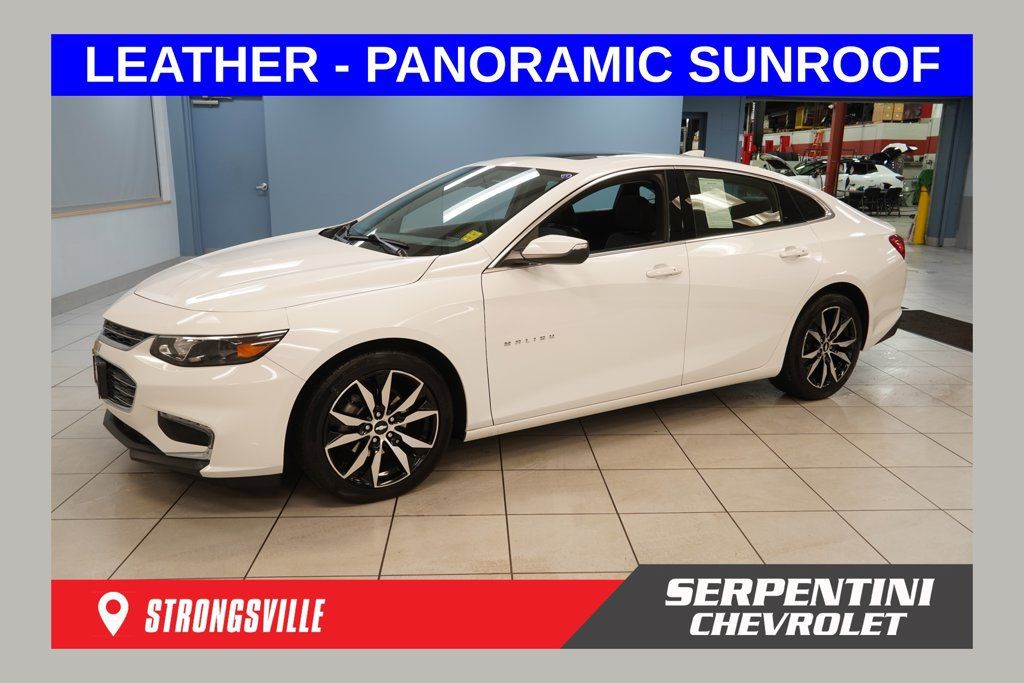 Used 2018 Chevrolet Malibu LT w/ Leather Package FWD image 1