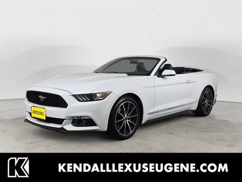Used 2016 Ford Mustang Premium w/ Wheel & Stripe Package RWD image 1