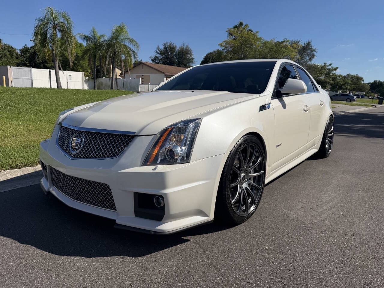 Used 2013 Cadillac CTS V w/ Wood Trim Package RWD image 1