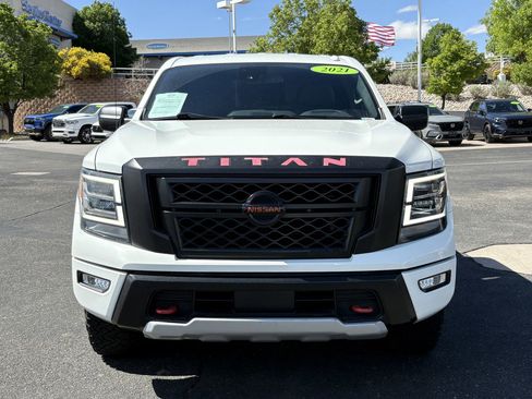 Used 2021 Nissan Titan PRO-4X w/ Off Road Protection Package AWD/4WD image 3