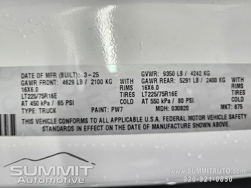 New 2025 RAM ProMaster 3500 w/ Safety Group image 48