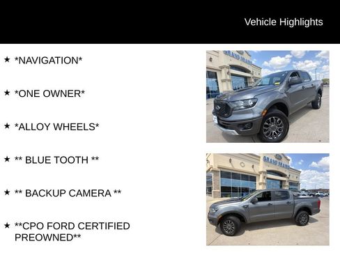 Used 2022 Ford Ranger XLT w/ Equipment Group 302A High RWD image 4