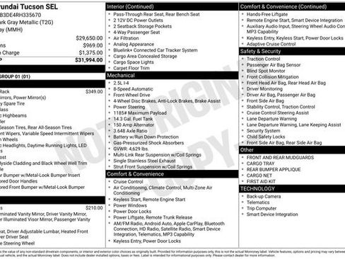Used 2024 Hyundai Tucson SEL FWD image 4