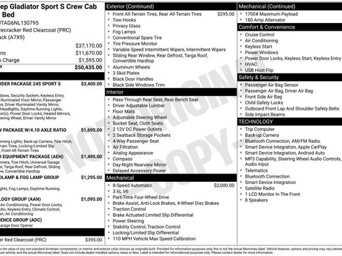 Used 2022 Jeep Gladiator Sport AWD/4WD image 37