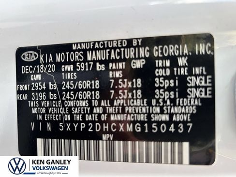 Used 2021 Kia Telluride LX AWD/4WD image 11