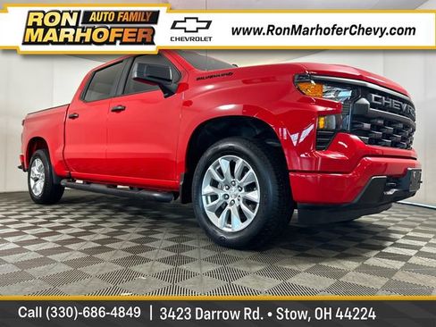 Used 2024 Chevrolet Silverado 1500 Custom w/ LPO, Dark Essentials Package AWD/4WD image 1