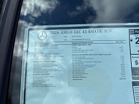 Certified 2026 Mercedes-Benz GLC 43 AMG 4MATIC image 14