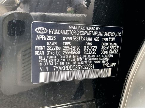 Certified 2025 Hyundai Ioniq 5 Limited AWD/4WD image 33