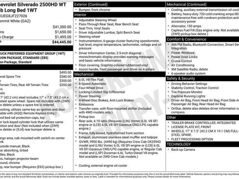 Used 2018 Chevrolet Silverado 2500 W/T image 3