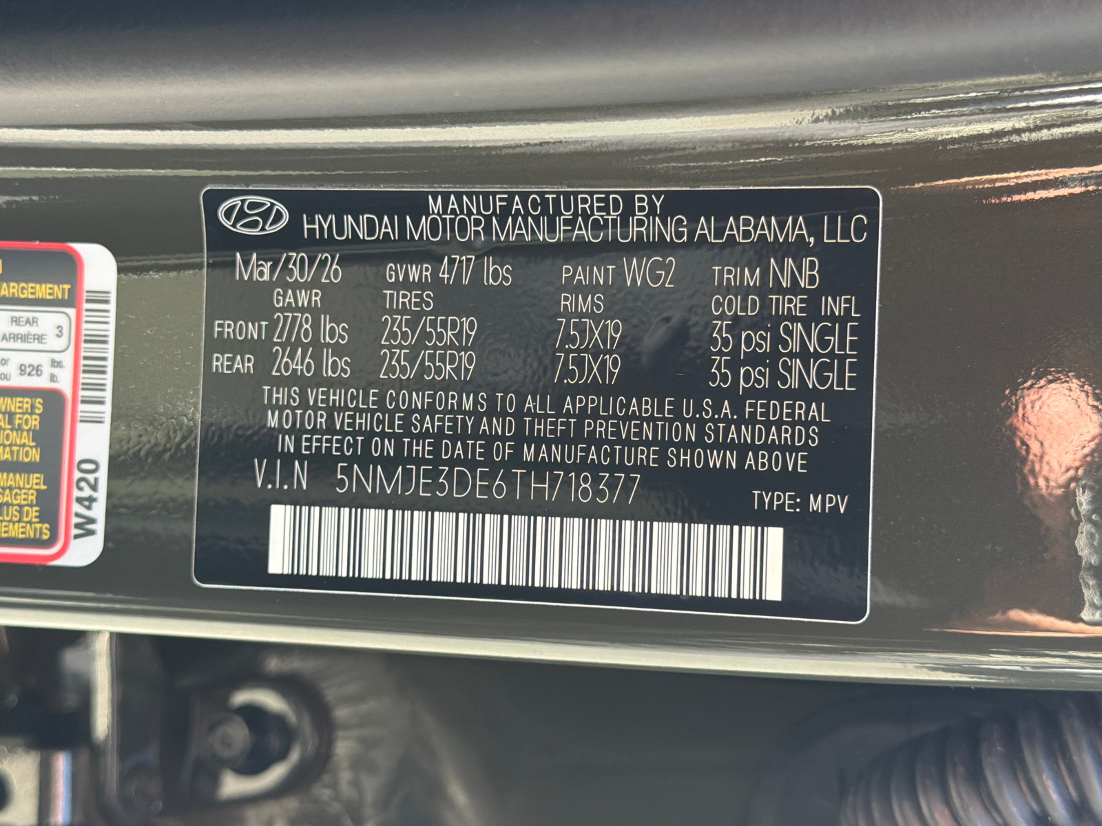 New 2026 Hyundai Tucson Limited FWD image 29