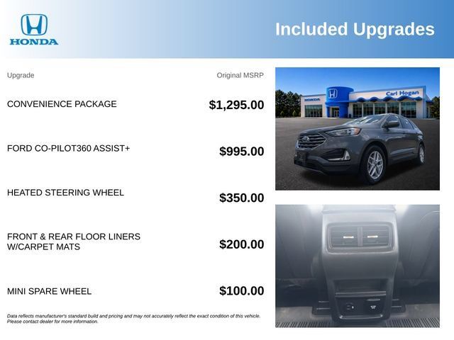 Used 2022 Ford Edge SEL w/ Convenience Package AWD/4WD image 3