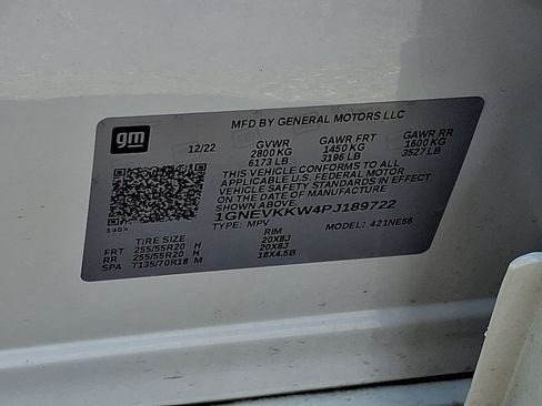 Certified 2023 Chevrolet Traverse Premier AWD/4WD image 30