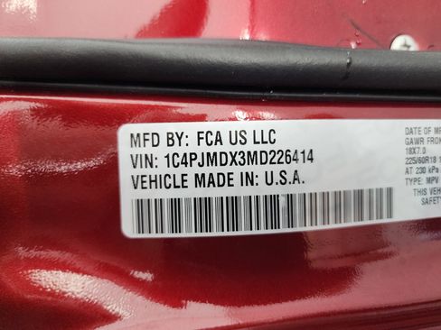 Used 2021 Jeep Cherokee Limited w/ Elite Package image 63