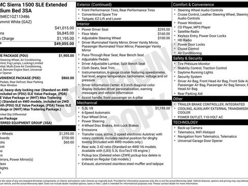 Used 2016 GMC Sierra 1500 SLE w/ SLE Value Package image 5