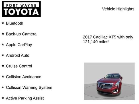 Used 2017 Cadillac XT5 Luxury w/ Driver Awareness Package AWD/4WD image 8
