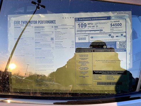 New 2026 Volvo EX30 Plus w/ Climate Package AWD/4WD image 14