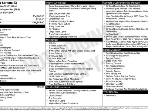 Used 2018 Kia Sorento EX image 38