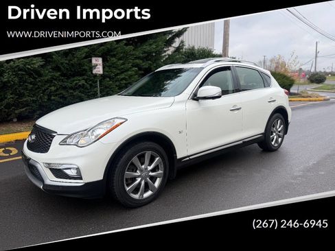 Used 2016 INFINITI QX50 Base AWD 4dr Crossover w/ Premium Plus Package image 1