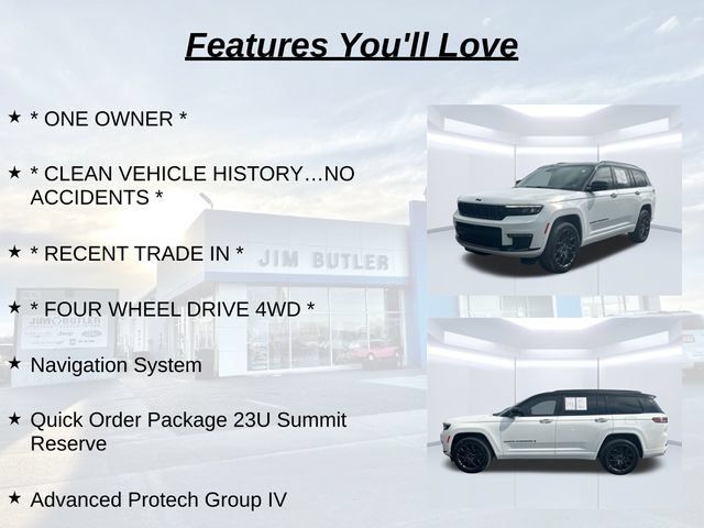 Used 2023 Jeep Grand Cherokee L Summit AWD/4WD image 8