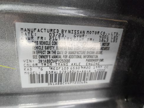 Used 2023 Nissan Sentra SV image 52