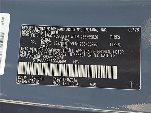 Used 2026 Toyota Grand Highlander FWD image 27