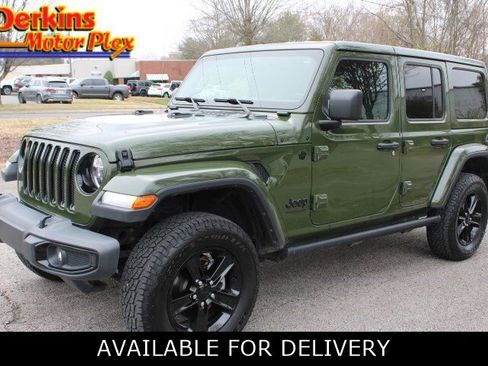 Used 2020 Jeep Wrangler Unlimited Sahara image 1