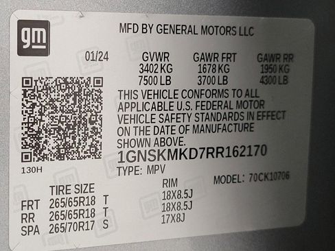 Certified 2024 Chevrolet Tahoe LS image 30