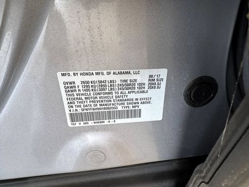 Used 2017 Honda Pilot Touring image 70