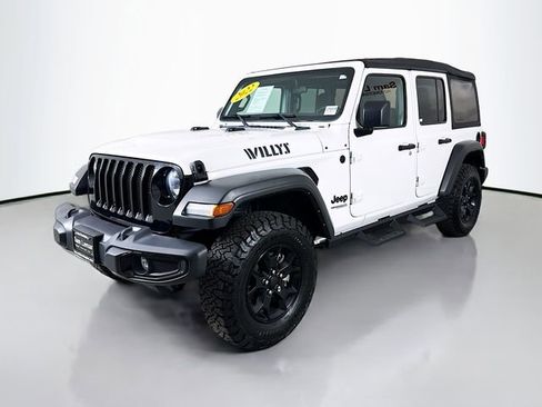 Used 2022 Jeep Wrangler Unlimited Sport image 3