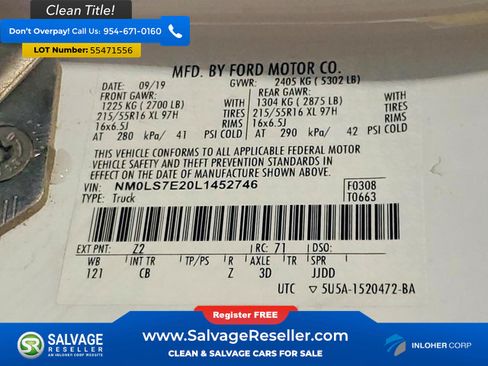 Used 2020 Ford Transit Connect XL FWD image 17