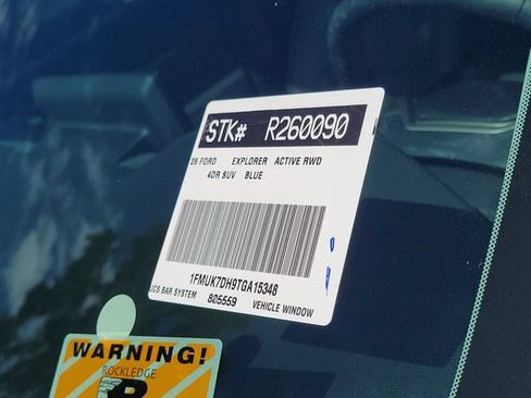 Used 2026 Ford Explorer Active w/ Active Comfort Package RWD image 30