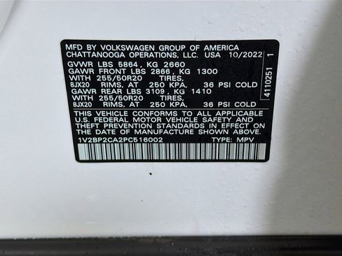 Used 2023 Volkswagen Atlas SEL AWD/4WD image 37