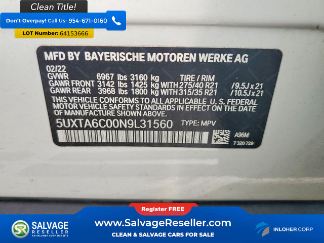 Used 2022 BMW X5 xDrive45e w/ Executive Package AWD/4WD image 17
