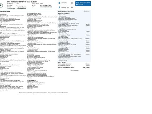 Used 2020 Mercedes-Benz GLB 250 4MATIC image 9