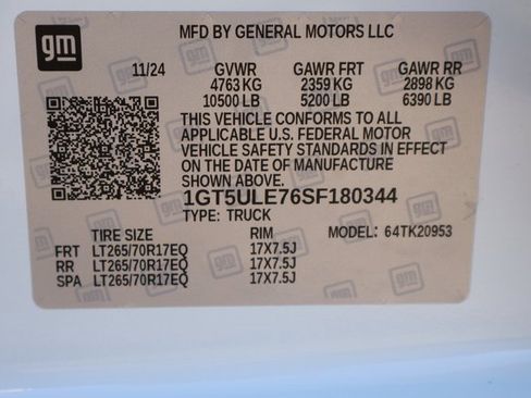 Used 2025 GMC Sierra 2500 Pro w/ Convenience Package image 35